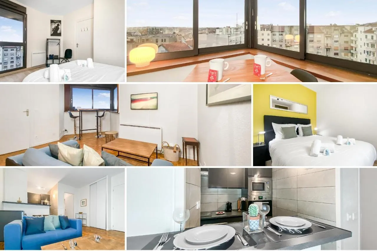 Apartment Homey Vista - Hyper-Centre - Wifi - Appartement Cosy Annemasse